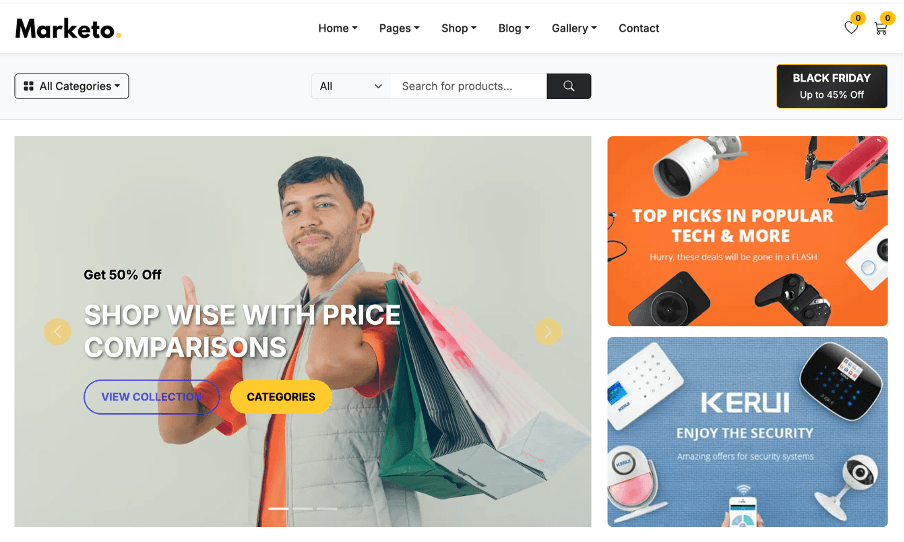 Screenshot of Marketo project